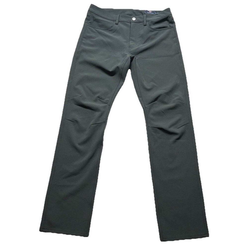 Vinyard Vines Pants Mens 32x32 Performance Straight Fit Golf Athleisure Preppy